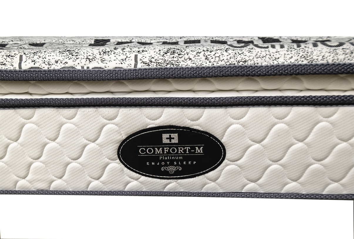 bamboo comfort pillow top memory foam queen mattress